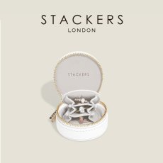 画像1: 【STACKERS】オイスターボックス　Oyster Box  ホワイトペブル　White Pebble　スタッカーズ　ジュエリーボックス (1)