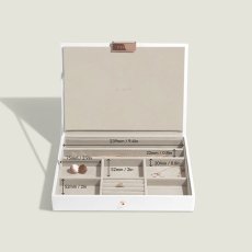 画像17: 【STACKERS】クラシック ジュエリーボックス  Lid リッド　ホワイト&ローズゴールド　White & RoseGold スタッカーズ ロンドン イギリス (17)
