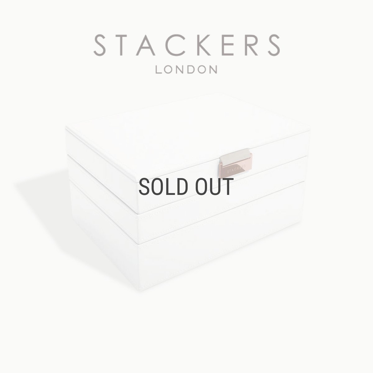 画像11: 【STACKERS】クラシック　ジュエリーボックス 選べる 3個セット　ホワイト&ローズゴールド　Whtie & Rose Gold スタッカーズ (11)