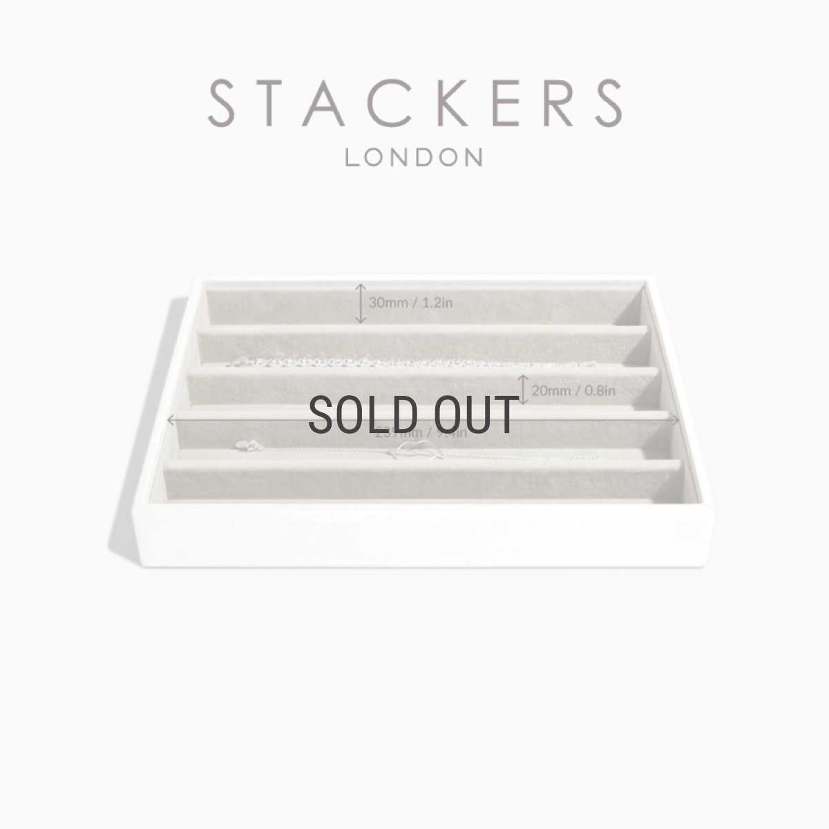 画像13: 【STACKERS】 クラシック ジュエリーボックス 5sec ホワイト White スタッカーズ イギリス ロンドン (13)