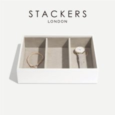 画像1: 【STACKERS】 クラシック ジュエリーボックス 3sec ホワイト White スタッカーズ ロンドン イギリス (1)