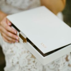 画像16: 【STACKERS】クラシック ジュエリーボックス  Lid リッド　ホワイト&ローズゴールド　White & RoseGold スタッカーズ ロンドン イギリス (16)