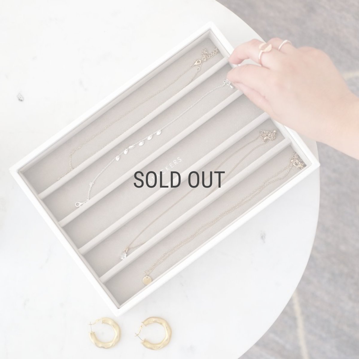 画像18: 【STACKERS】クラシック　ジュエリーボックス 選べる 3個セット　ホワイト&ローズゴールド　Whtie & Rose Gold スタッカーズ (18)