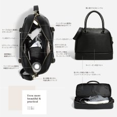 画像4: 【STACKERS】ハンドバッグ　ブラック　Hnadbag Bluck スタッカーズ　ロンドン　UK (4)