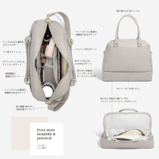 画像4: 【STACKERS】ハンドバッグ　トープ　グレージュ　Handbag Taupe スタッカーズ ロンドン　UK (4)