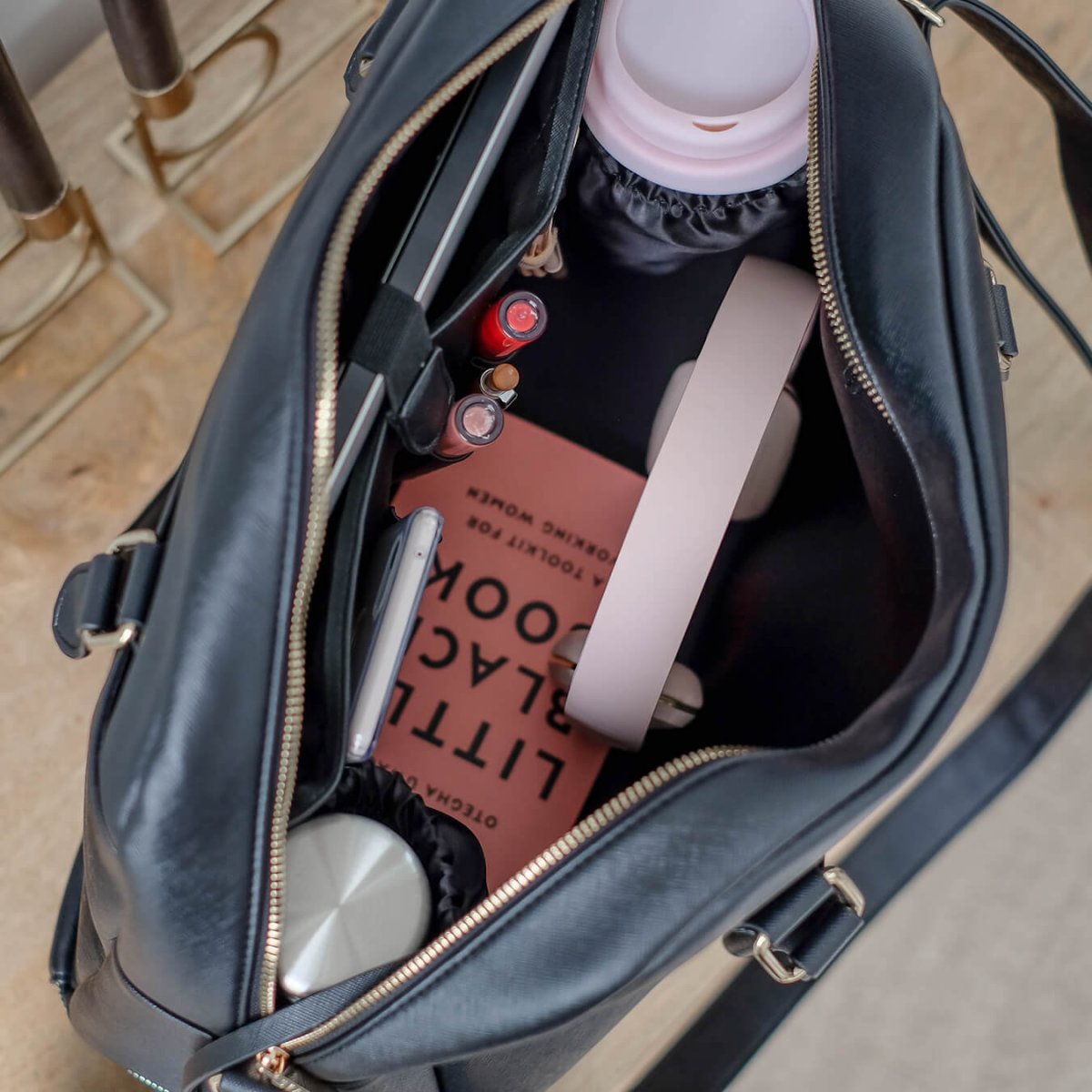 画像12: 【STACKERS】ハンドバッグ　ブラック　Hnadbag Bluck スタッカーズ　ロンドン　UK (12)