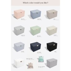 画像6: 【STACKERS】クラシック　ジュエリーボックス 　選べる4個セット   ネイビーペブル 4set Navy Pebble スタッカーズ (6)