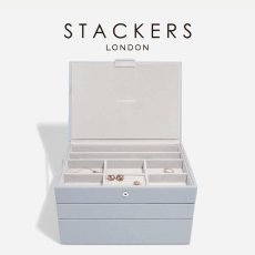 画像1: 【STACKERS】クラシック　ジュエリーボックス  選べる 3個セット  3set　ラベンダー Lavender 　スタッカーズ (1)