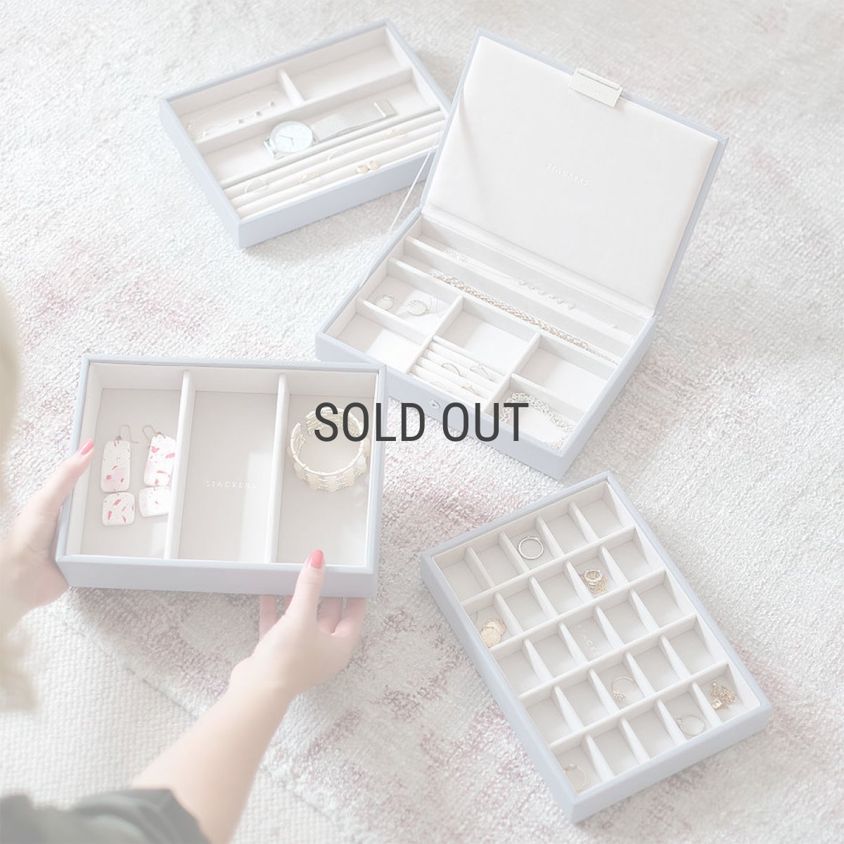 画像13: 【STACKERS】クラシック ジュエリーボックス 25sec ラベンダー Lavender  スタッカーズ ロンドン イギリス (13)
