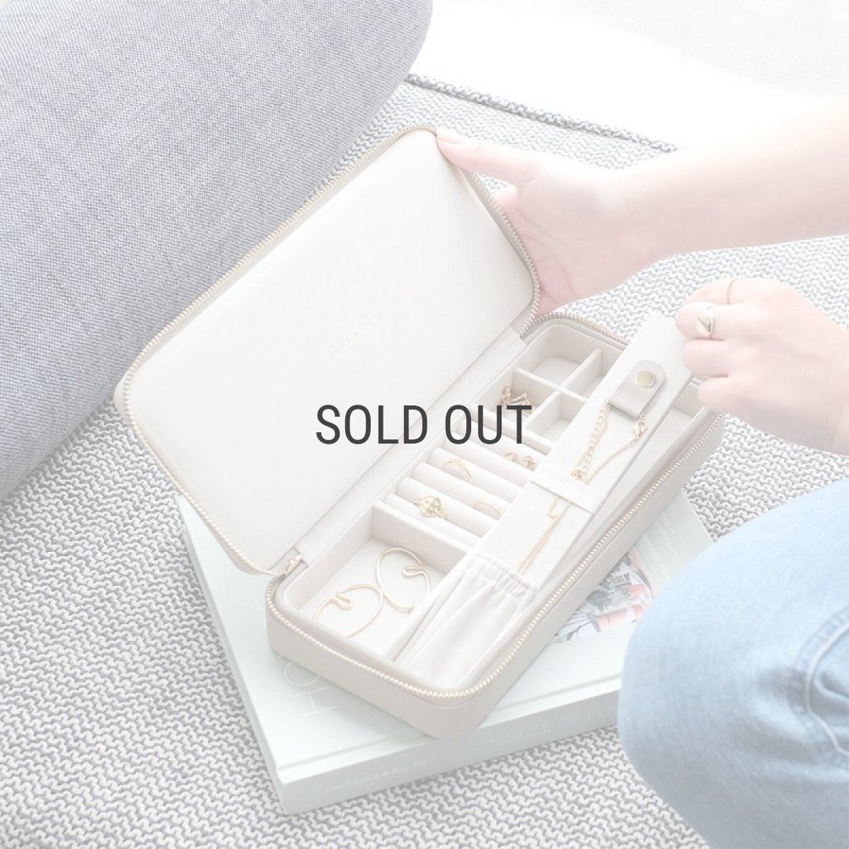 画像11: 【STACKERS】トラベルジュエリーボックス SLEEK スリーク　トープ グレージュ  Taupe スタッカーズ (11)