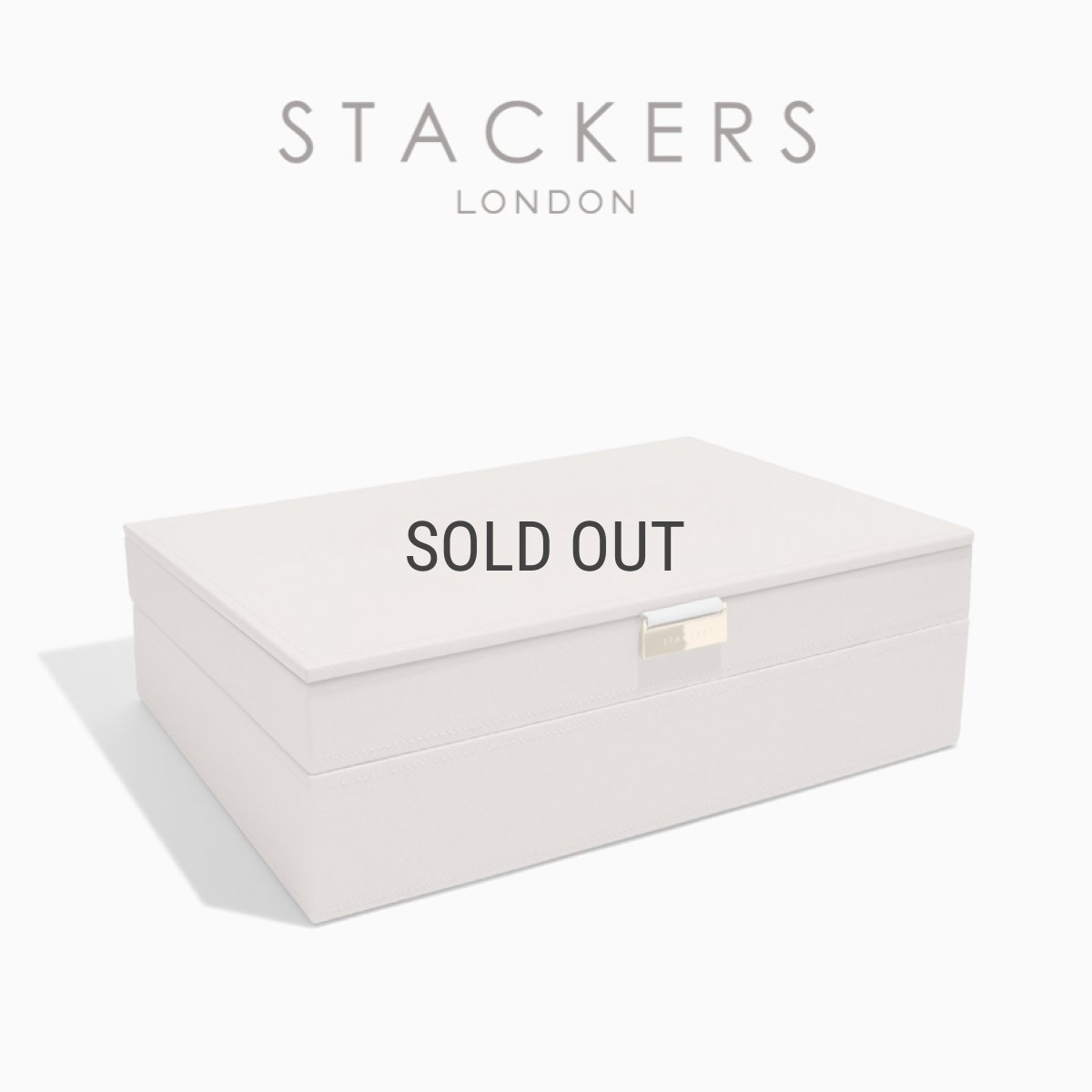 画像2: 【STACKERS】スーパーサイズ　ジュエリーボックス 　選べる2個セット　2set　トープ 　Taupe 　スタッカーズ　ロンドン　UK　 (2)