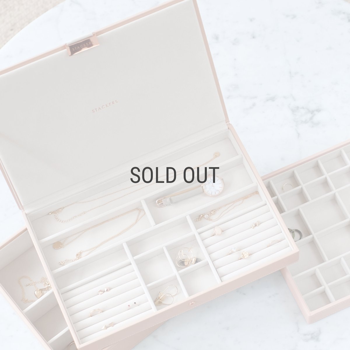 画像3: 【STACKERS】スーパーサイズ　ジュエリーボックス 　選べる3個セット　3set　ブラッシュピンク　Blush Pink  　スタッカーズ　ロンドン　UK　 (3)