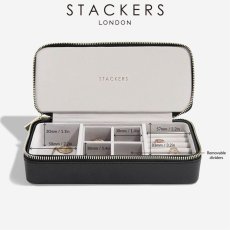 画像12: 【STACKERS】トラベル ジュエリーボックス L ブラック Black (12)