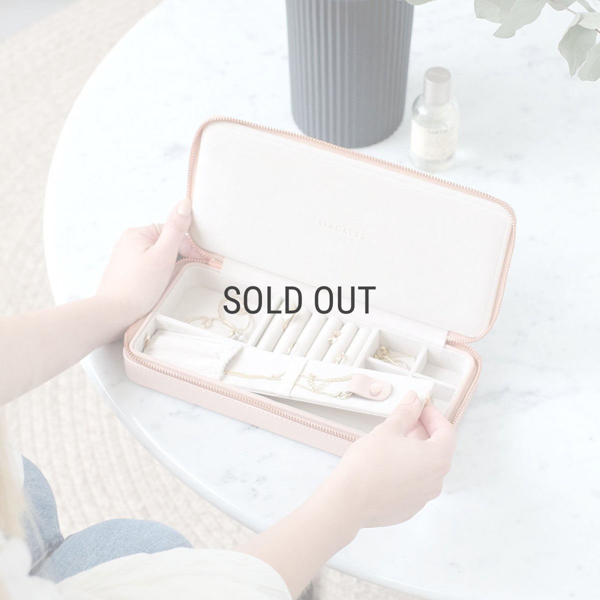 画像12: 【STACKERS】トラベルジュエリーボックス SLEEK スリーク　ブラッシュピンク  Blush Pink スタッカーズ (12)