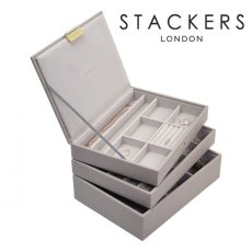 画像28: 【STACKERS】クラシック　ジュエリーボックス 選べる3個セット　トープ　グレージュ　Taupe　 ロンドン　JEWELLRY　BOX (28)