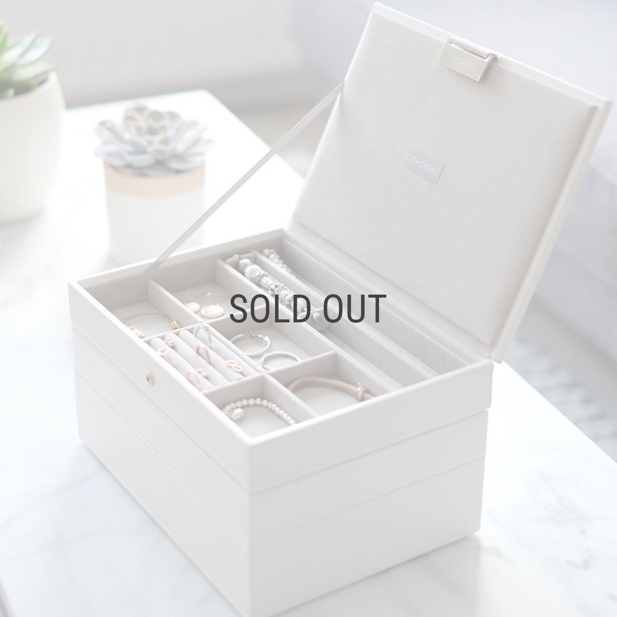 画像13: 【STACKERS】クラシック ジュエリーボックス 選べる3個セット トープ グレージュ Taupe  ロンドン JEWELLRY BOX (13)