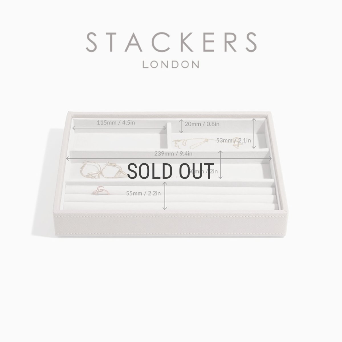 画像13: 【STACKERS】クラシック ジュエリーボックス 4sec  トープ グレージュ Taupe スタッカーズ ロンドン イギリス (13)