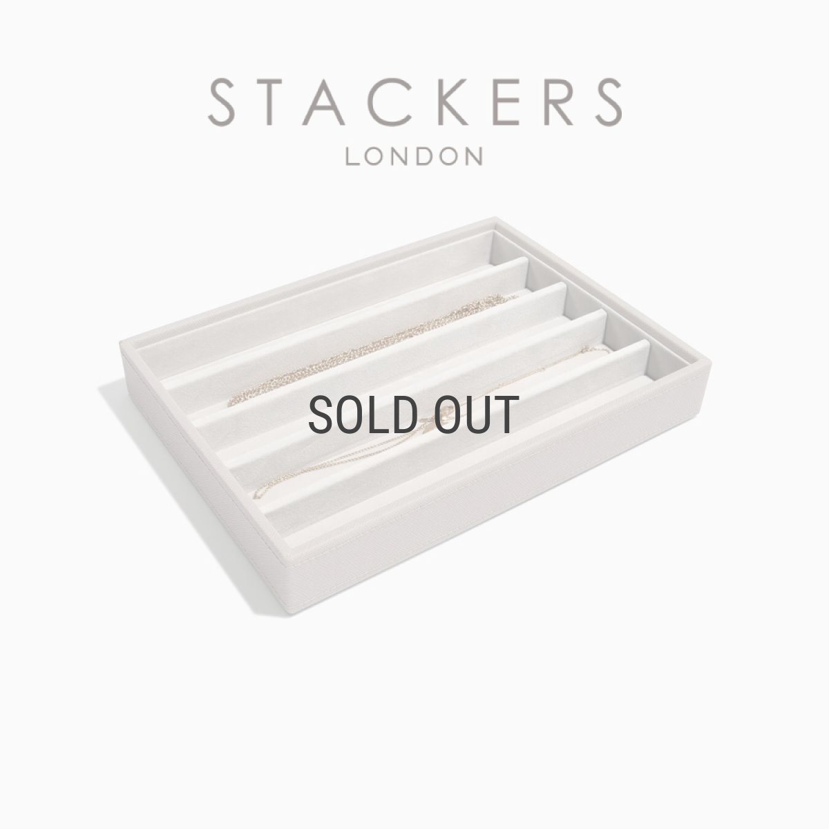 画像2: 【STACKERS】 クラシック ジュエリーボックス 5sec トープ グレージュTaupe スタッカーズ イギリス ロンドン (2)