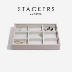 画像1: 【STACKERS】クラシック ジュエリーボックス 9sec トープグレージュ Taupe スタッカーズ ロンドン イギリス (1)