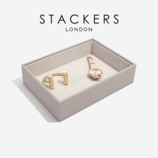 画像2: 【STACKERS】クラシック ジュエリーボックス　open オープン トープ グレージュ Taupe スタッカーズ ロンドン イギリス (2)