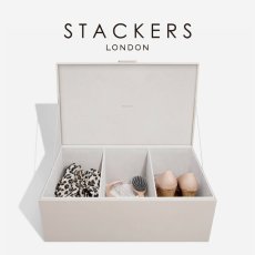 画像1: 【STACKERS】ストレージ ボックス L Storage Box L トープ グレージュ Taupe スタッカーズ (1)