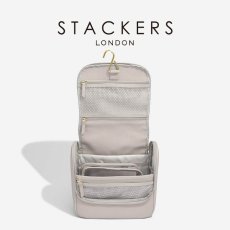 画像2: 【STACKERS】ハンギング ウォッシュバッグ　Hanging Wash Bag  トープグレージュ Taupe スタッカーズ (2)