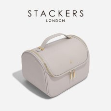 画像10: 【STACKERS】ラージコスメティックケース Large Cosmetic Case トープ Taupe スタッカーズ イギリス ロンドン (10)