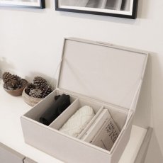 画像14: 【STACKERS】ストレージ ボックス M Storage Box M トープ グレージュ Taupe スタッカーズ (14)