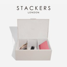 画像1: 【STACKERS】ストレージ ボックス M Storage Box M トープ グレージュ Taupe スタッカーズ (1)