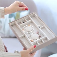 画像12: 【STACKERS】クラシック　ジュエリーケース 　Multi Bracelet Layer マルチブレスレットレイヤー　PANDORA 2 パンドラ2　ブレスレット　チャーム　トープ グレージュ　Taupe　イギリス　スタッカーズ　ロンドン (12)