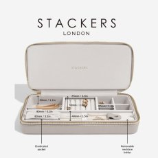 画像11: 【STACKERS】トラベルジュエリーボックス SLEEK スリーク　トープ グレージュ  Taupe スタッカーズ (11)