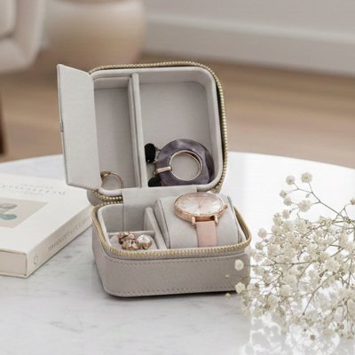 画像2: 【STACKERS】 ウォッチ&ジュエリーボックス Watch & Jewellery box ブルーキャンバス Blue Canvas スタッカーズ ロンドン