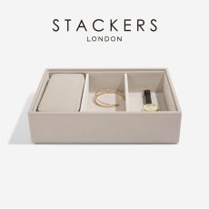 画像14: 【STACKERS】 クラシック ジュエリーボックス  3sec トープ グレージュ Taupe スタッカーズ ロンドン イギリス (14)