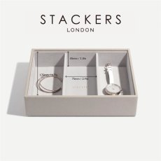 画像13: 【STACKERS】 クラシック ジュエリーボックス  3sec トープ グレージュ Taupe スタッカーズ ロンドン イギリス (13)