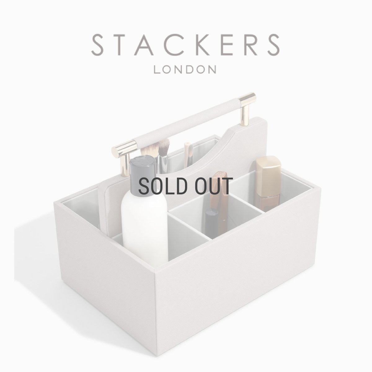 画像9: 【STACKERS】クラシックコスメティックオーガナイザー Classic Cosmetic Organiser トープ グレージュ Taupe スタッカーズ イギリス ロンドン (9)