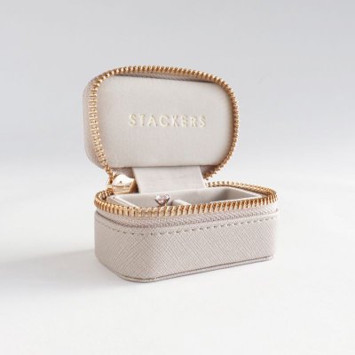 画像2: 【STACKERS】トラベル ジュエリーボックス S+　エスプラス 　travel S+　トープ　Taupe スタッカーズ ロンドン