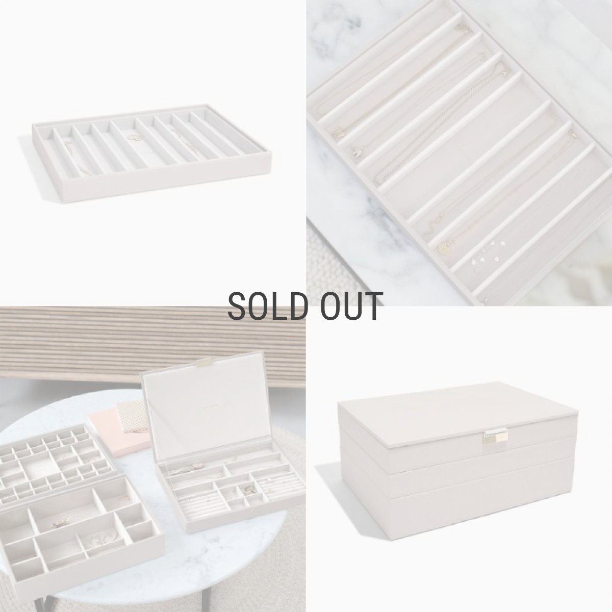 画像5: 【STACKERS】スーパーサイズ　ネックレス 9sec レイヤー　Supersize Necklace 9sec Layer トープ グレージュ Taupe スタッカーズ (5)