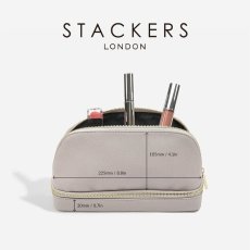 画像12: 【STACKERS】メイクアップ バッグ Makeup Bag トープ グレージュ Taupe スタッカーズ イギリス ロンドン (12)