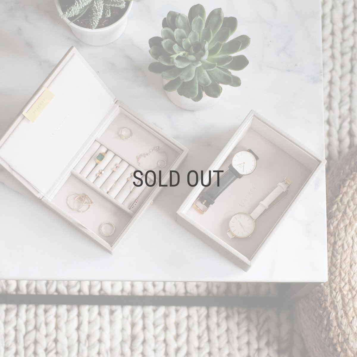 画像16: 【STACKERS】ミニ ジュエリーボックス 選べる2個セット 2set  トープ グレージュ Taupe スタッカーズ (16)