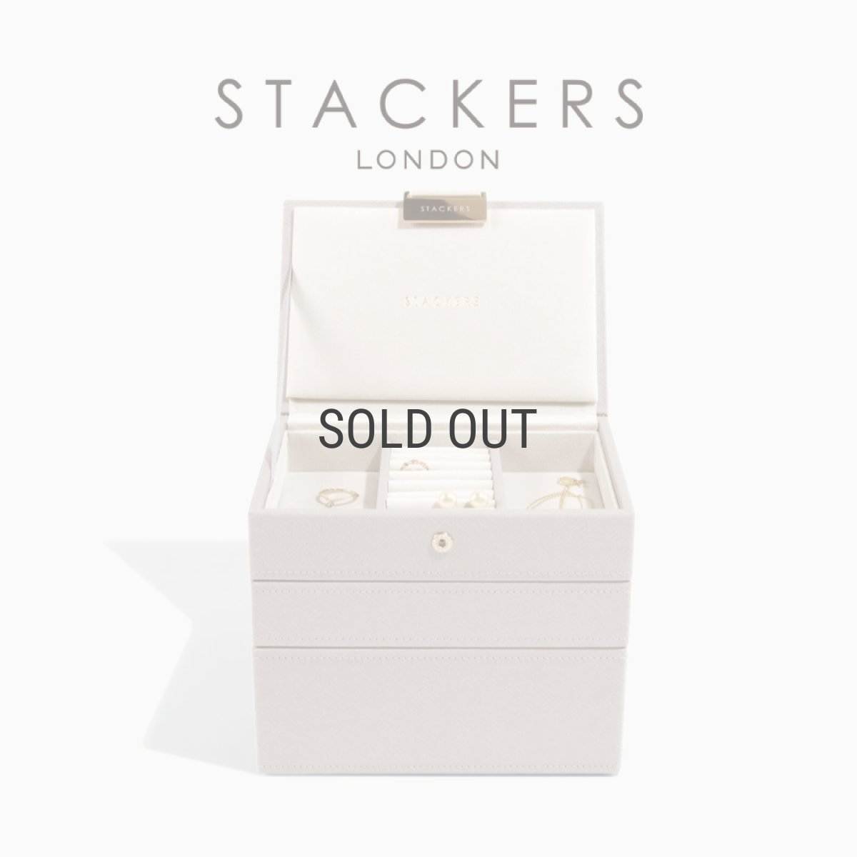 画像1: 【STACKERS】ミニ ジュエリーボックス 選べる 3set 3個セット トープ Taupe スタッカーズ　ロンドン　UK (1)