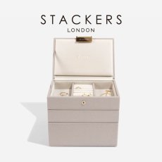 画像1: 【STACKERS】ミニ ジュエリーボックス 選べる 3set 3個セット トープグレージュ Taupe スタッカーズ (1)