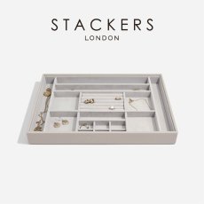 画像1: 【STACKERS】スーパーサイズ  リング アクセサリー16sec レイヤー Supersize Ring Accessory Taupe トープ グレージュ スタッカーズ (1)