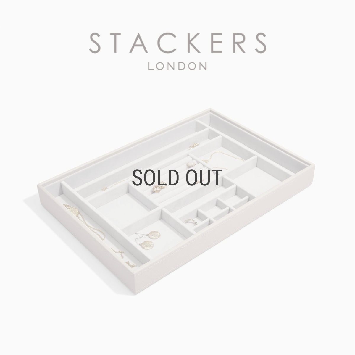 画像2: 【STACKERS】スーパーサイズ  リング アクセサリー16sec レイヤー Supersize Ring Accessory Taupe トープ グレージュ スタッカーズ (2)
