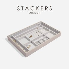 画像2: 【STACKERS】スーパーサイズ  リング アクセサリー16sec レイヤー Supersize Ring Accessory Taupe トープ グレージュ スタッカーズ (2)