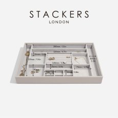 画像11: 【STACKERS】スーパーサイズ  リング アクセサリー16sec レイヤー Supersize Ring Accessory Taupe トープ グレージュ スタッカーズ (11)