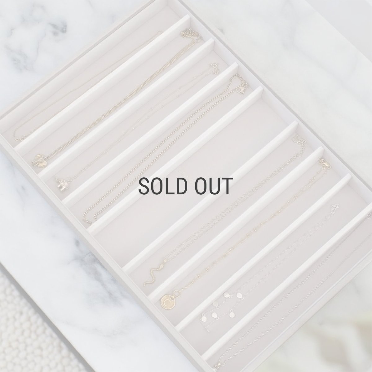 画像12: 【STACKERS】スーパーサイズ　ネックレス 9sec レイヤー　Supersize Necklace 9sec Layer トープ グレージュ Taupe スタッカーズ (12)