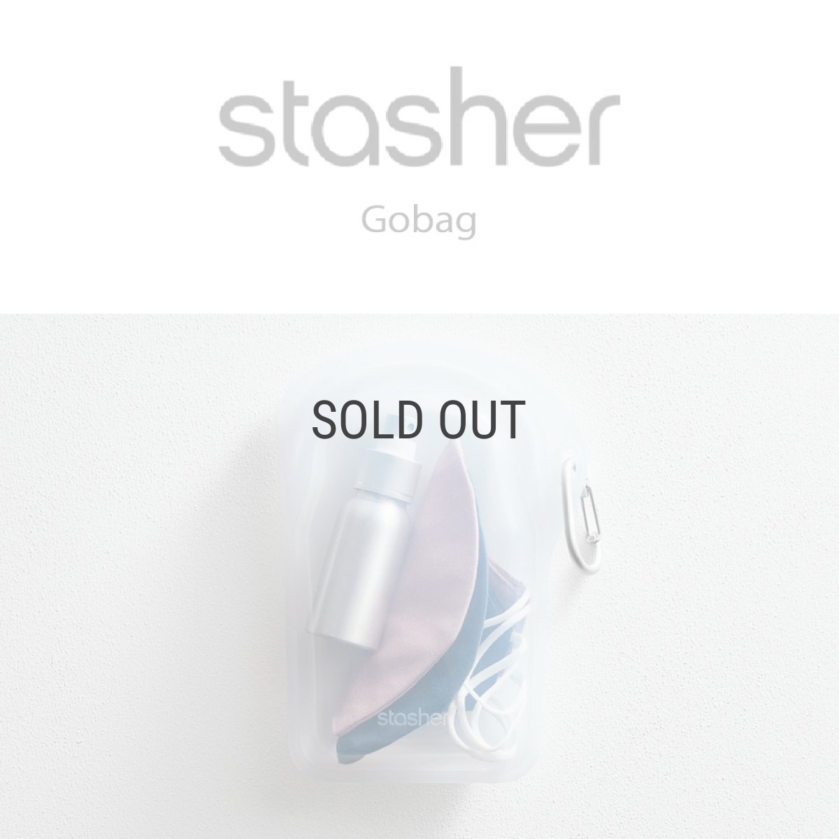 画像1: 【stasher】スタッシャー  ゴーバッグ　Go Bag シリコンバッグ　エコ　サスティナブル　保存用器 (1)