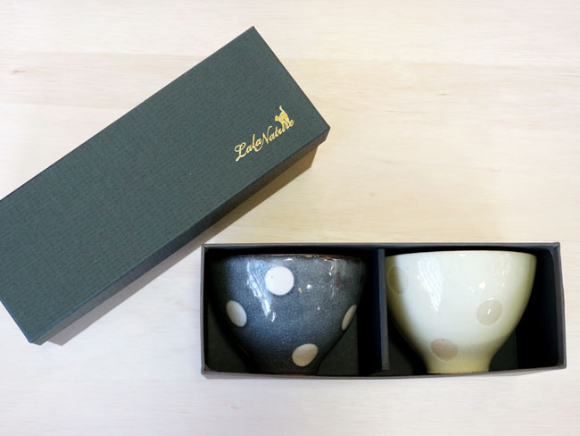画像1: 【作山窯-SAKUZAN-】-凛-　碗　茶碗ギフトセット/二個セット/カップ/作山窯/日本製 (1)