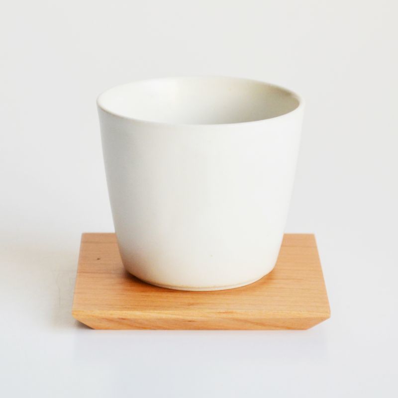 SALIU】YAMASAKURA 茶敷 角 山桜 四角 茶托 小皿 木製 天然木 日本製 LOLO ロロ - Nature Ave.
