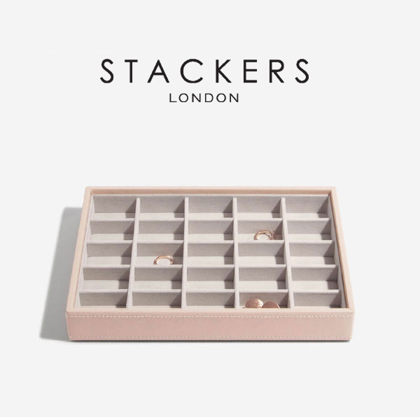 画像1: 【STACKERS】ジュエリーケース 25sec ブラッシュピンク Blush Pink クラシック (1)